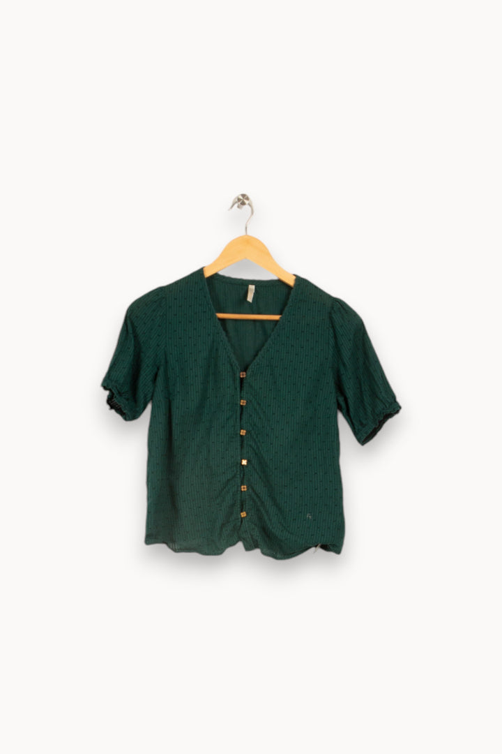 Top vert foncé - Taille S/36