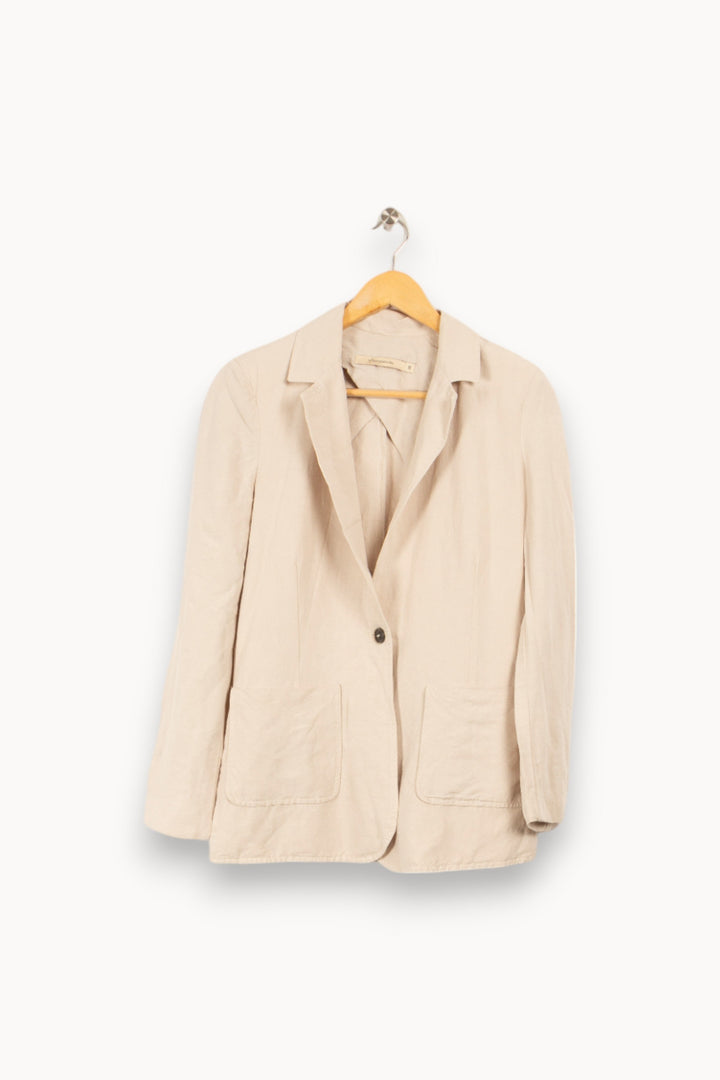 Veste de tailleur beige - Taille S/36
