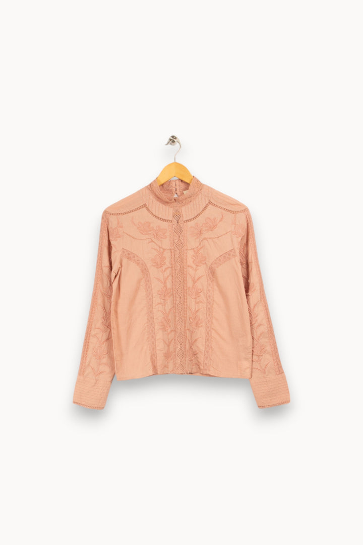 Blouse rose - Taille XS/34