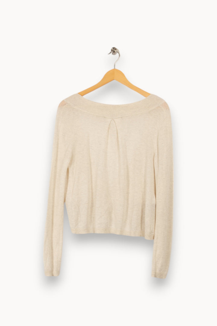 Cardigan beige - Taille M/38