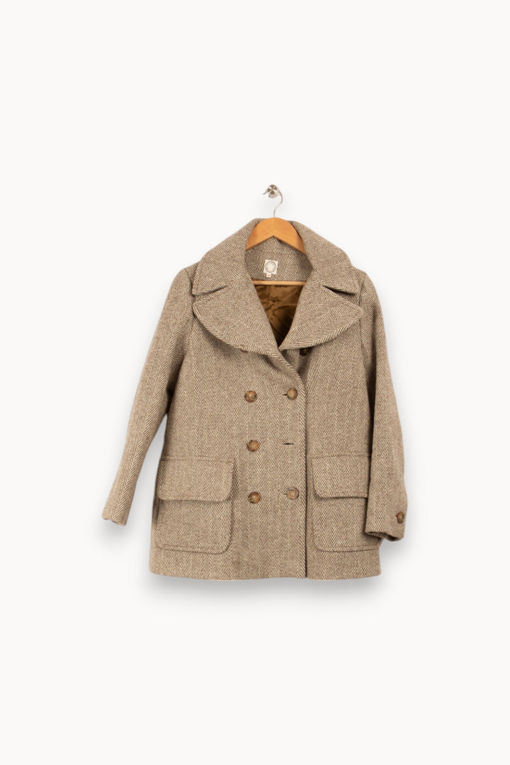 Manteau rayé - Taille S/36