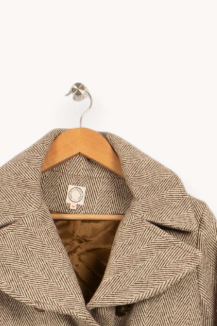 Manteau rayé - Taille S/36