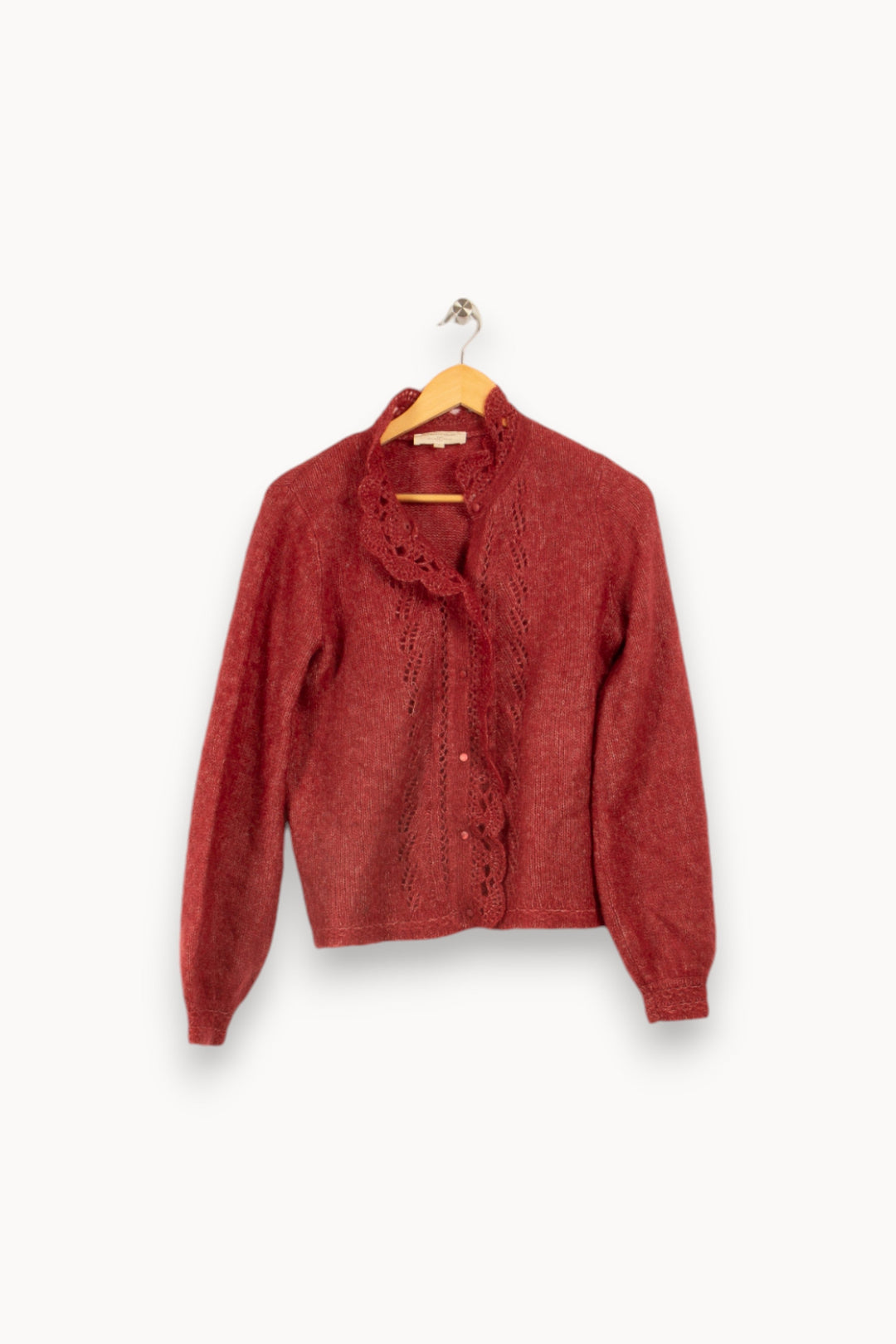 Cardigan rouge/rose - Taille S/36