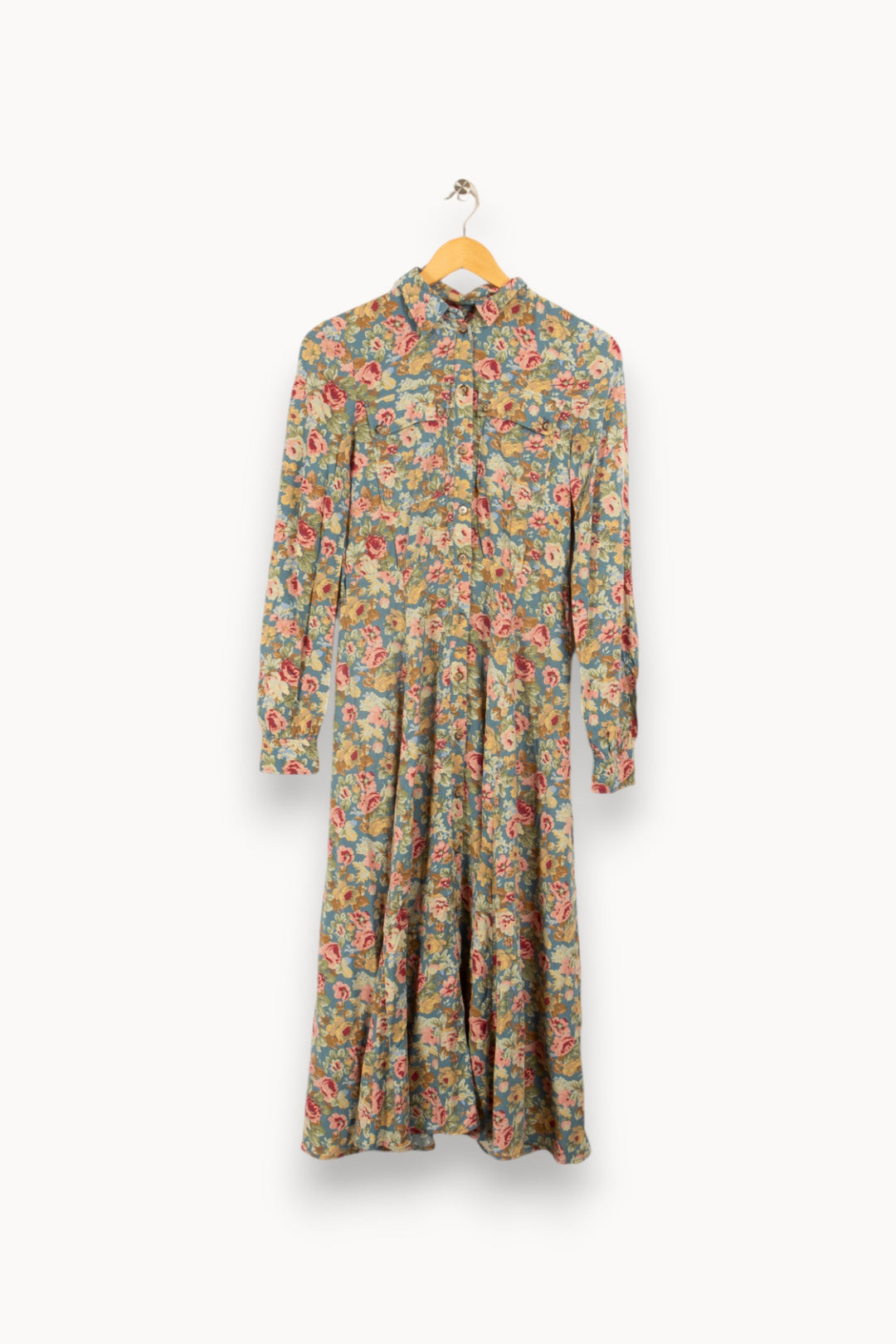 Robe longue à fleurs - Taille XS/34