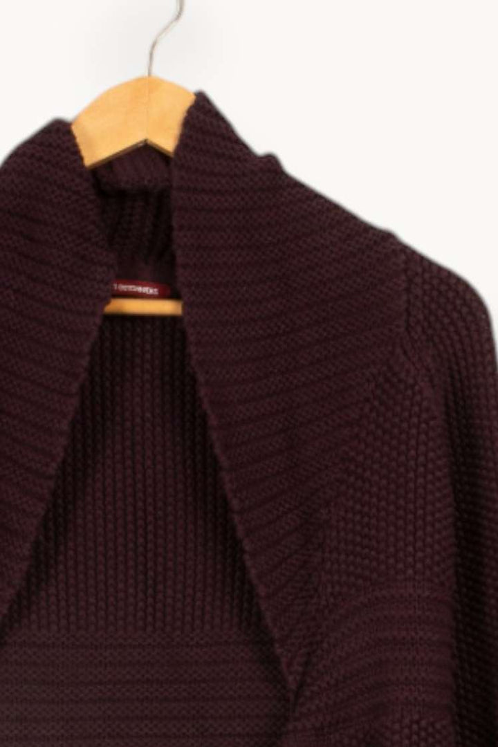 Cardigan en maille violet - Taille S/36