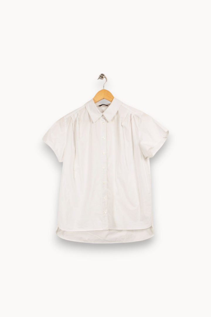 Chemise à manches courtes blanche - Taille M/38