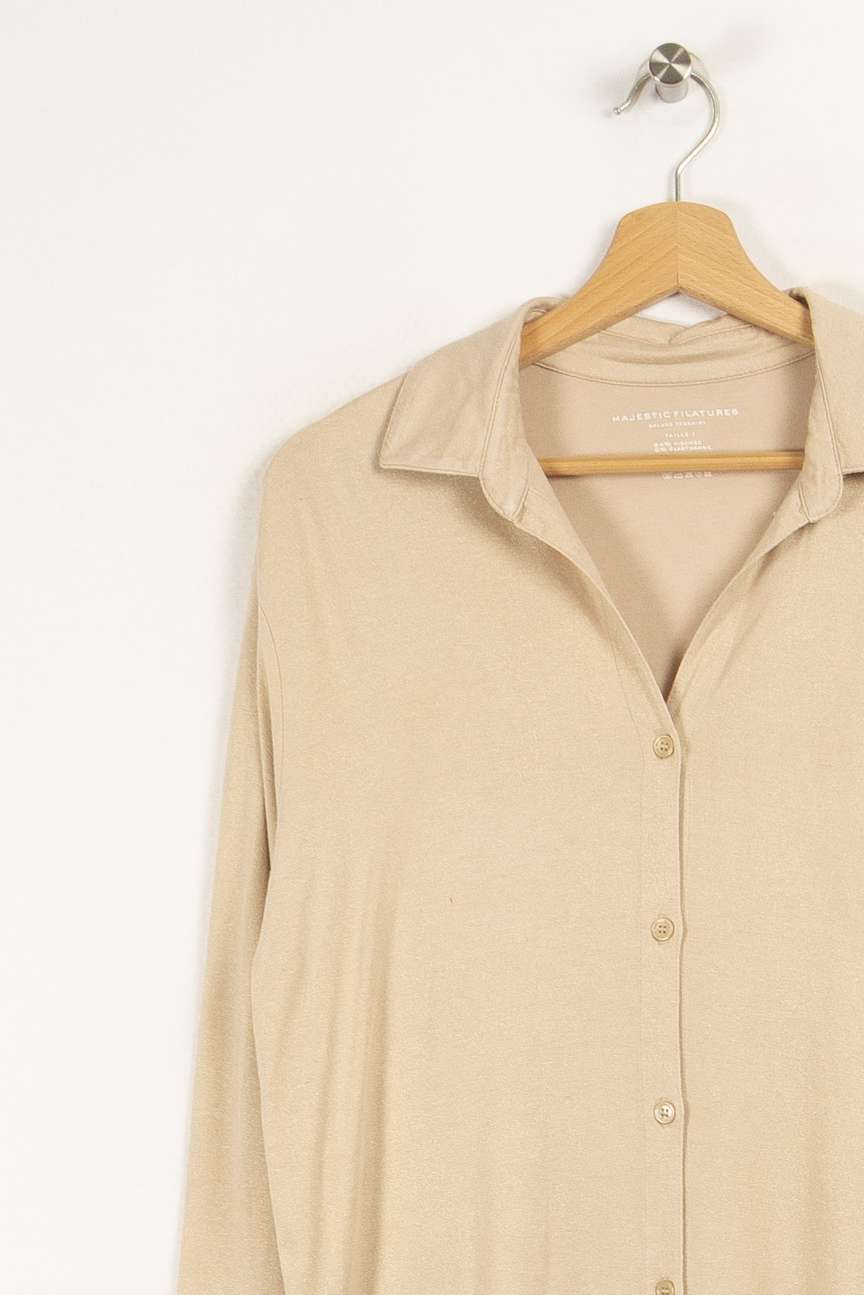 Chemise beige pailletée - Taille S/36