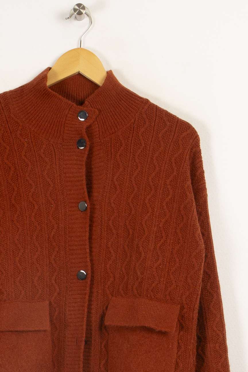 Cardigan marron - Taille L/40