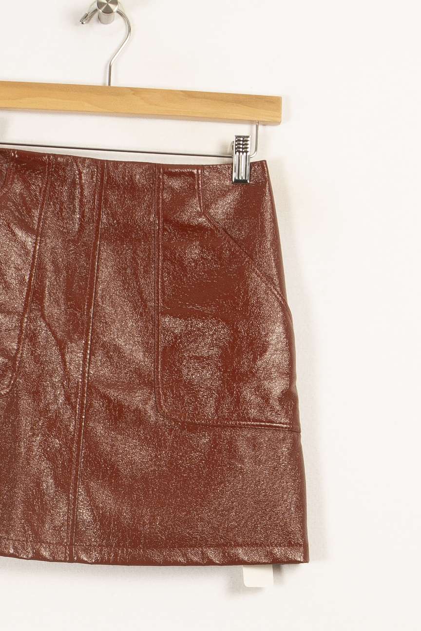 Jupe marron - Taille XS/34