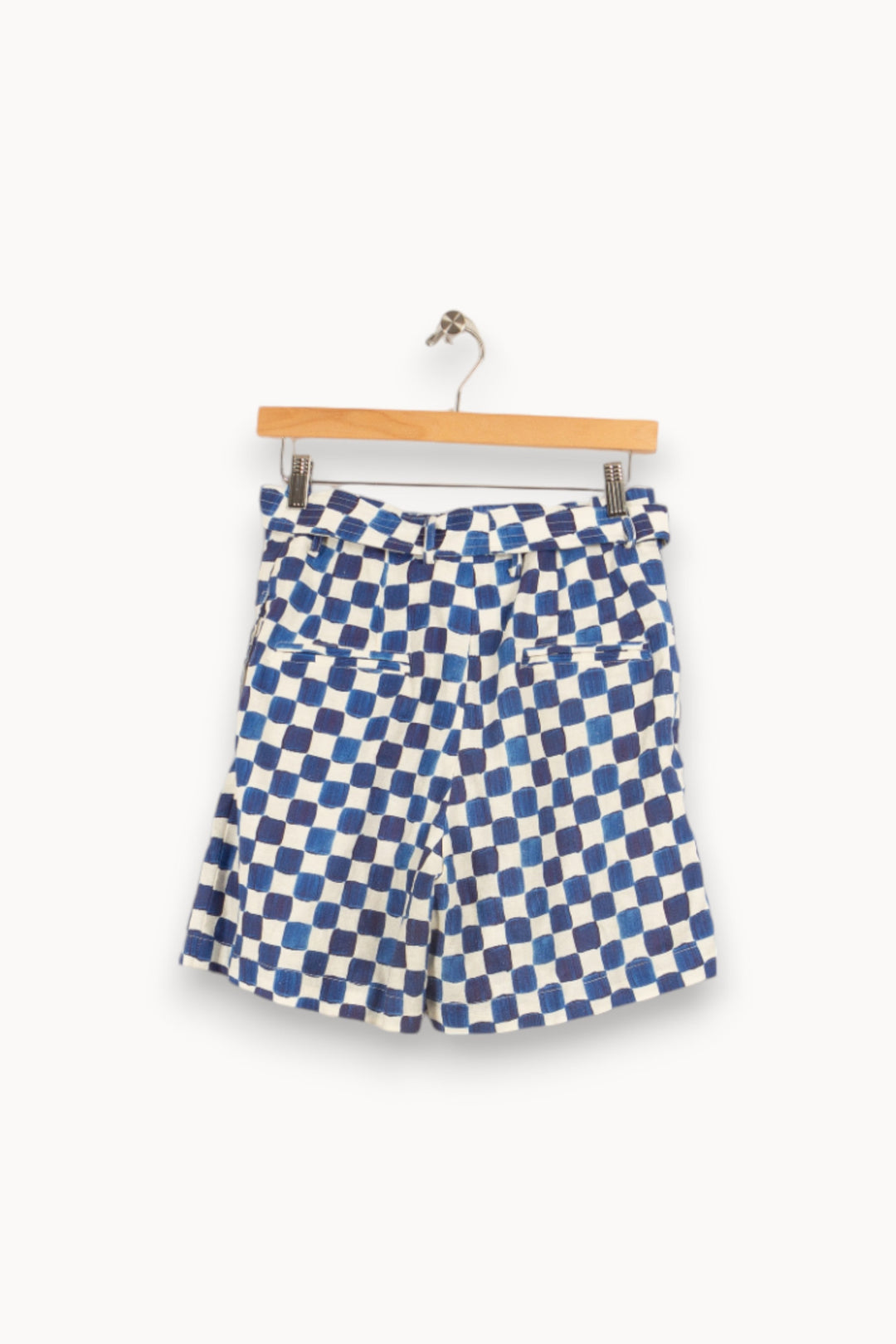 Short bleu et blanc - Taille S/36