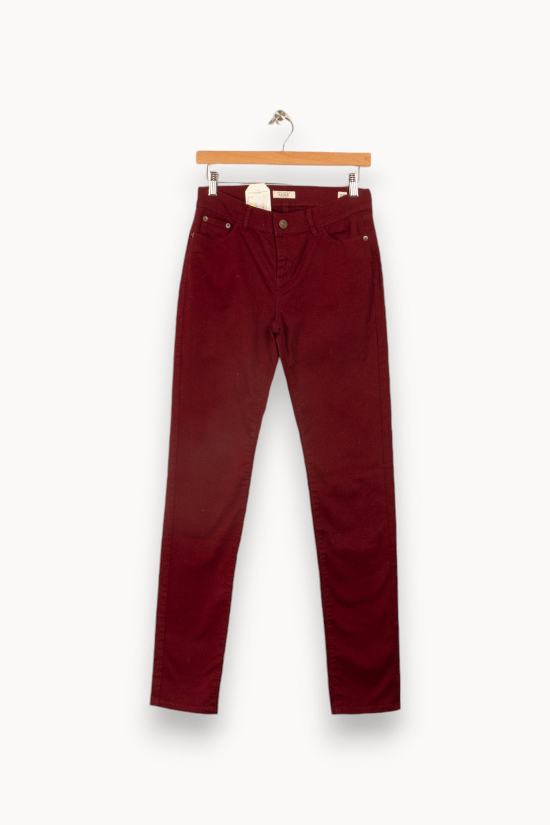 Pantalon bordeaux - S / 36