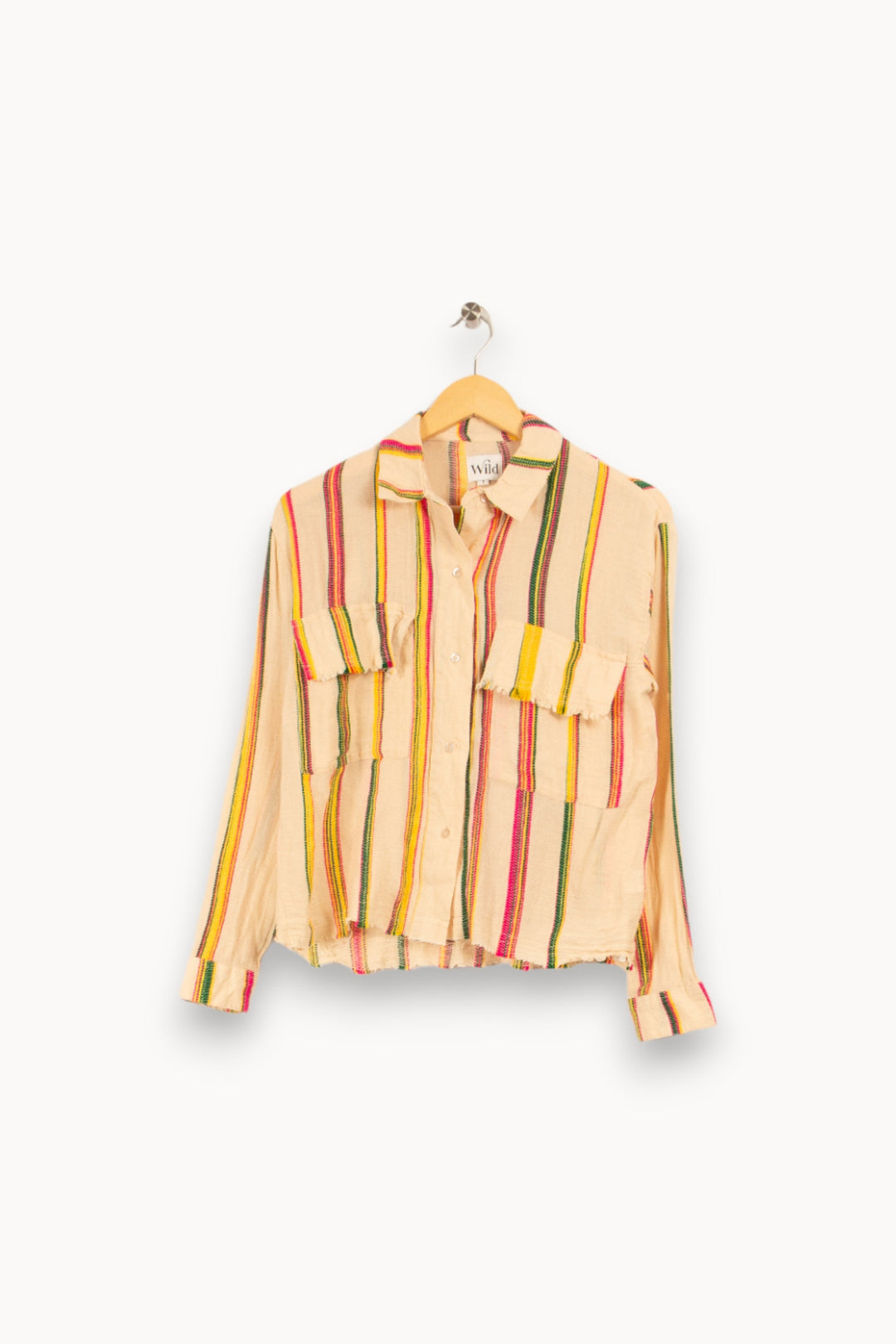 Chemise à rayures multicolores - Taille S/36