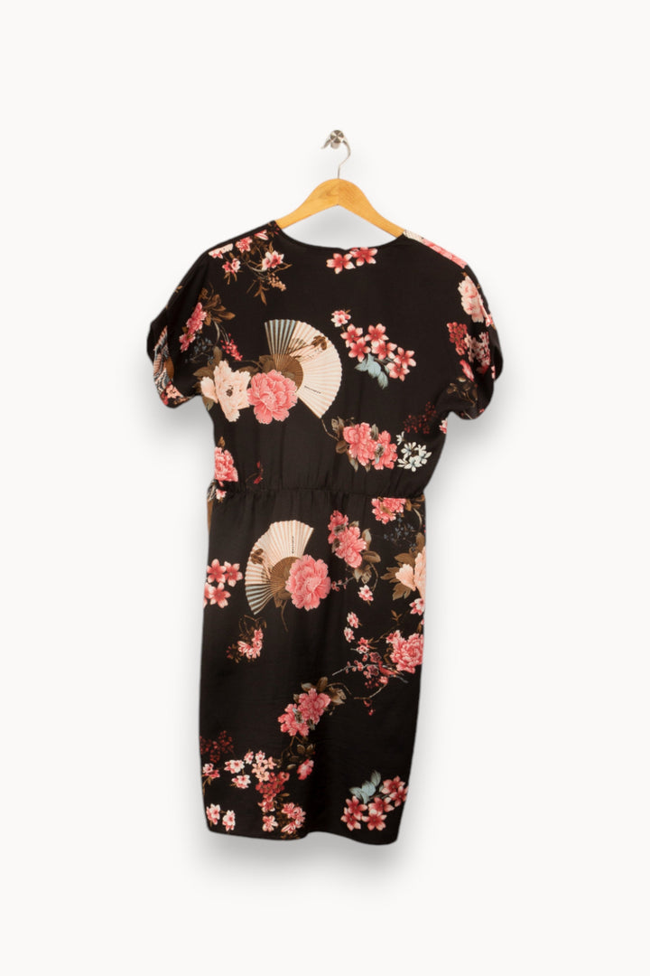 Robe courte Kimono print -  M/38