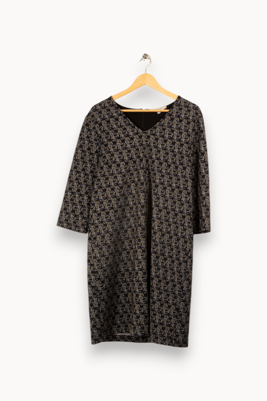 Robe noire à motifs - XXL / 44