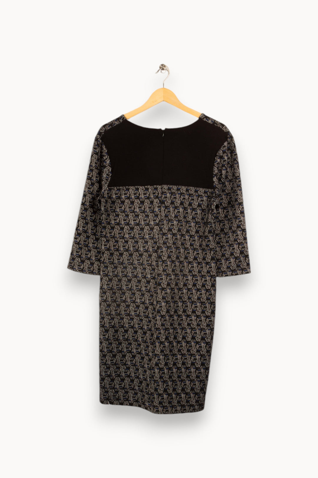 Robe noire à motifs - XXL / 44