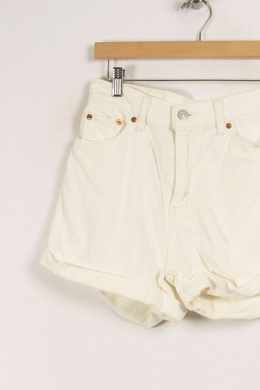 Short en jean blanc - Taille M/38