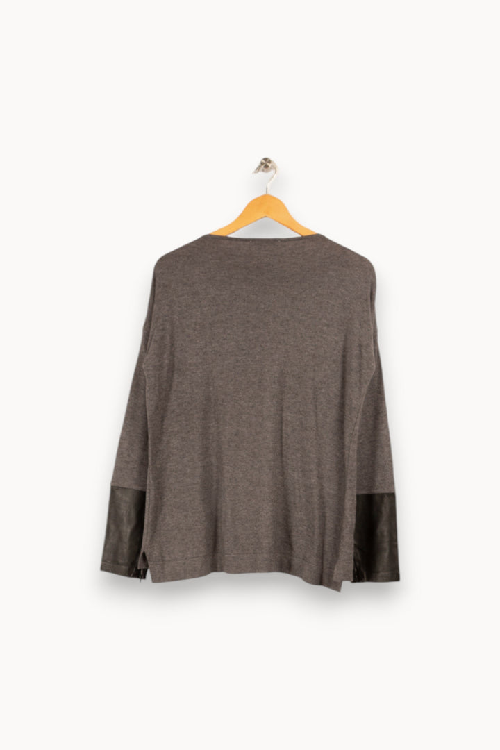 Pull gris - Taille S/36