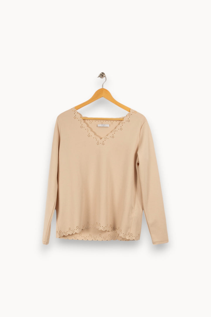 Top beige - Taille M/38