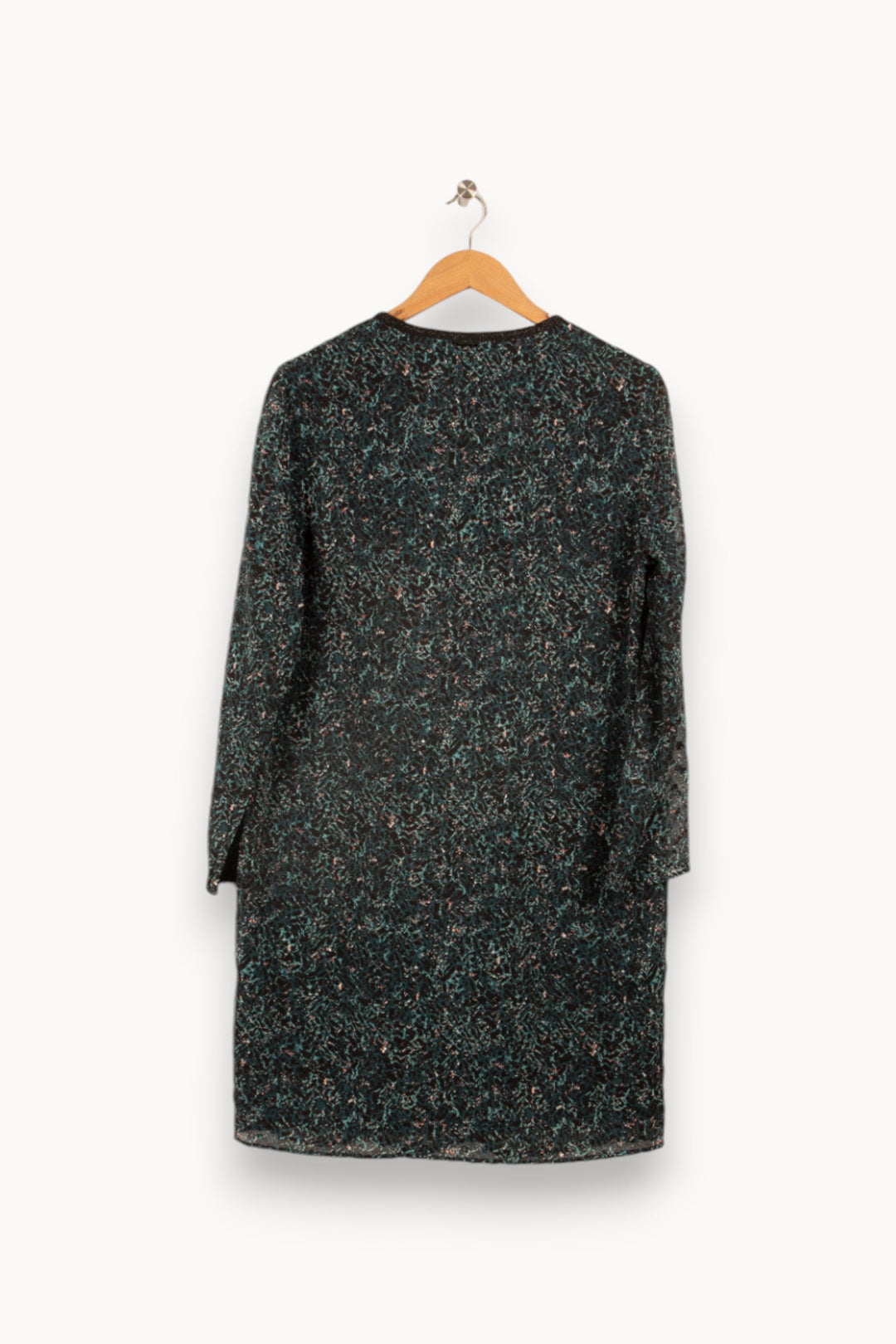 Robe verte à motifs - Taille XL/42