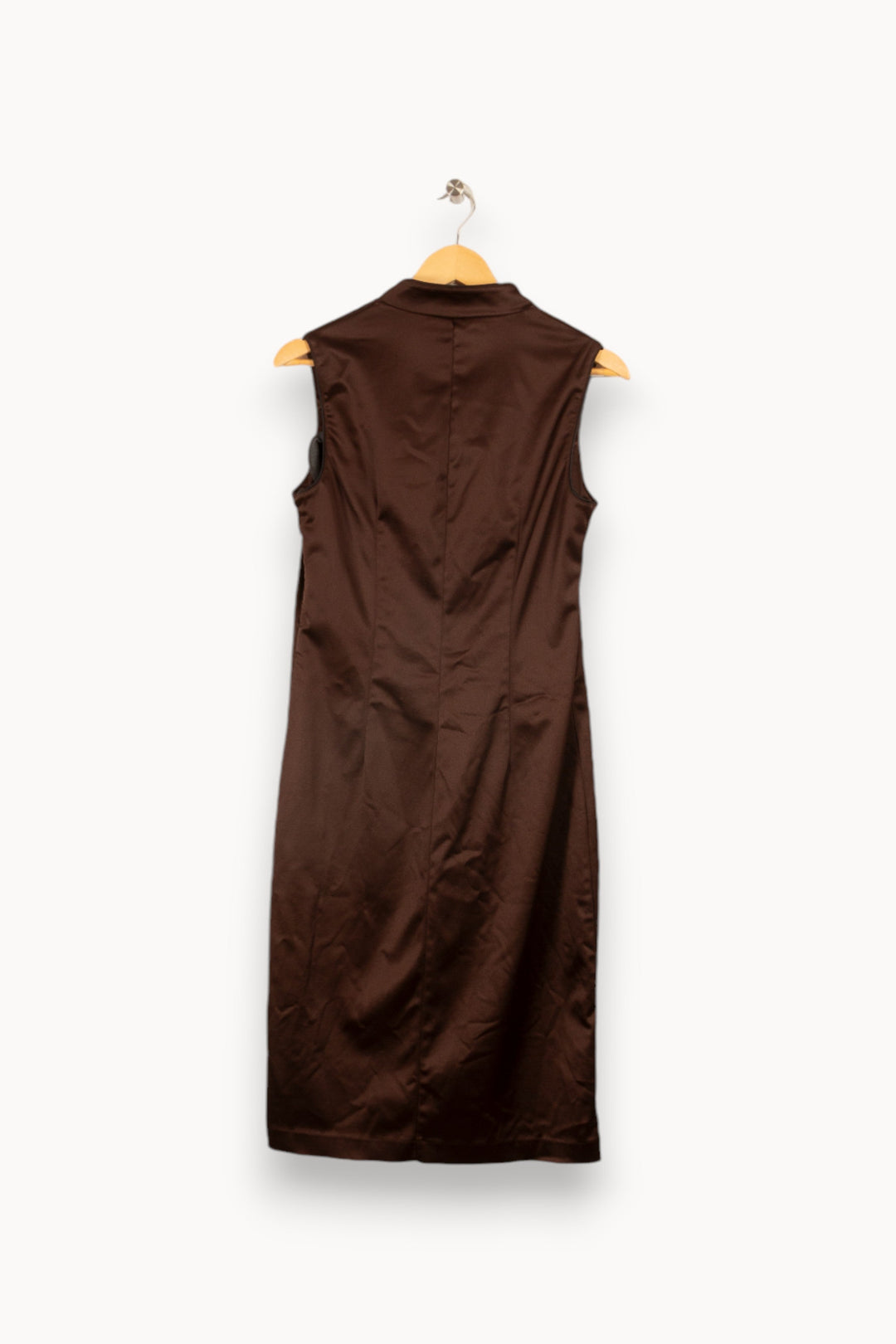 Robe longue marron - Taille XL/42