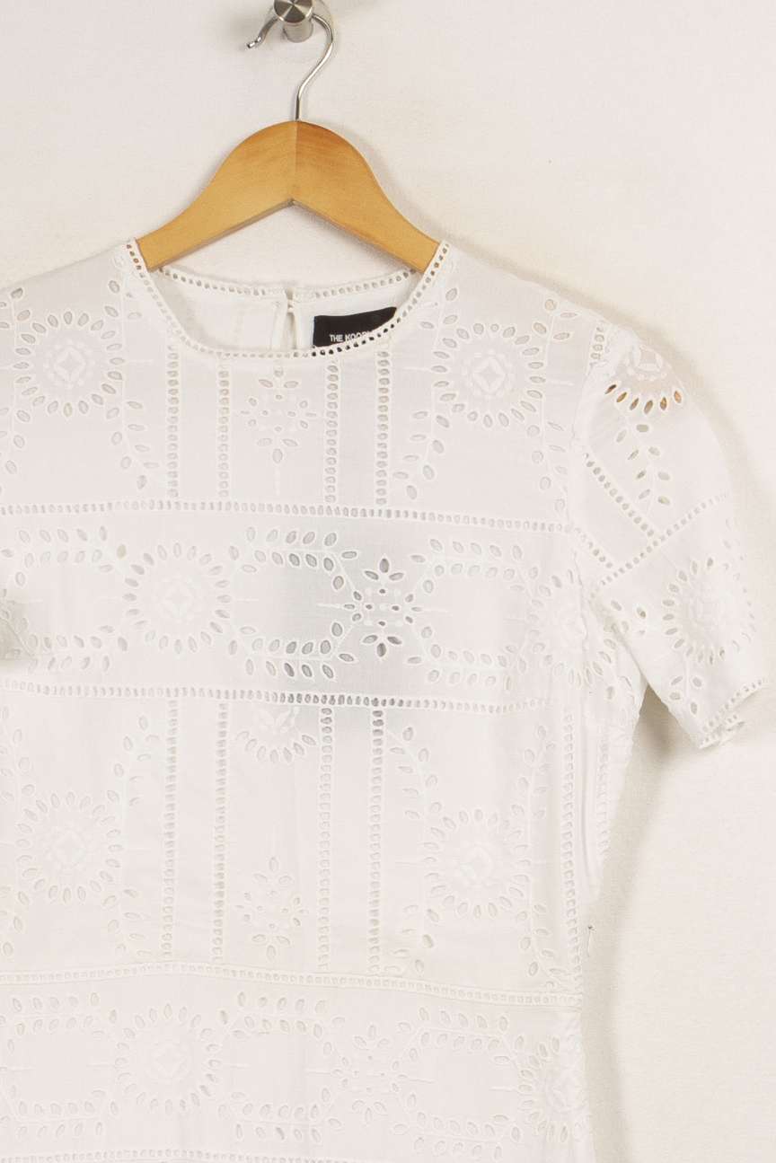 Robe longue blanche - Taille XS/34