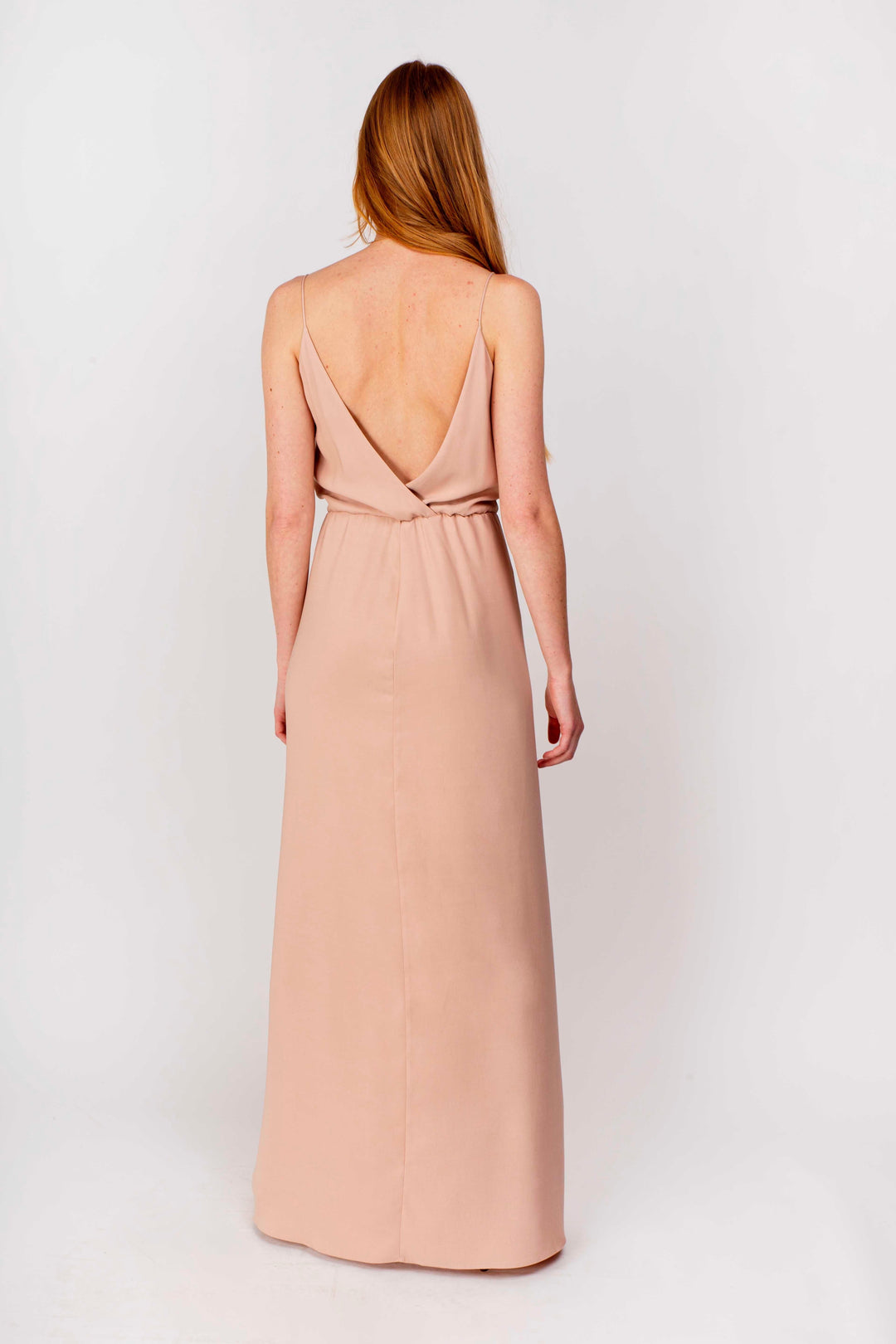 Robe longue - invitée Julianna blush - M/38