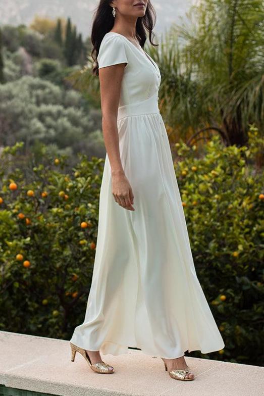 Robe longue - mariée Manon - S/36