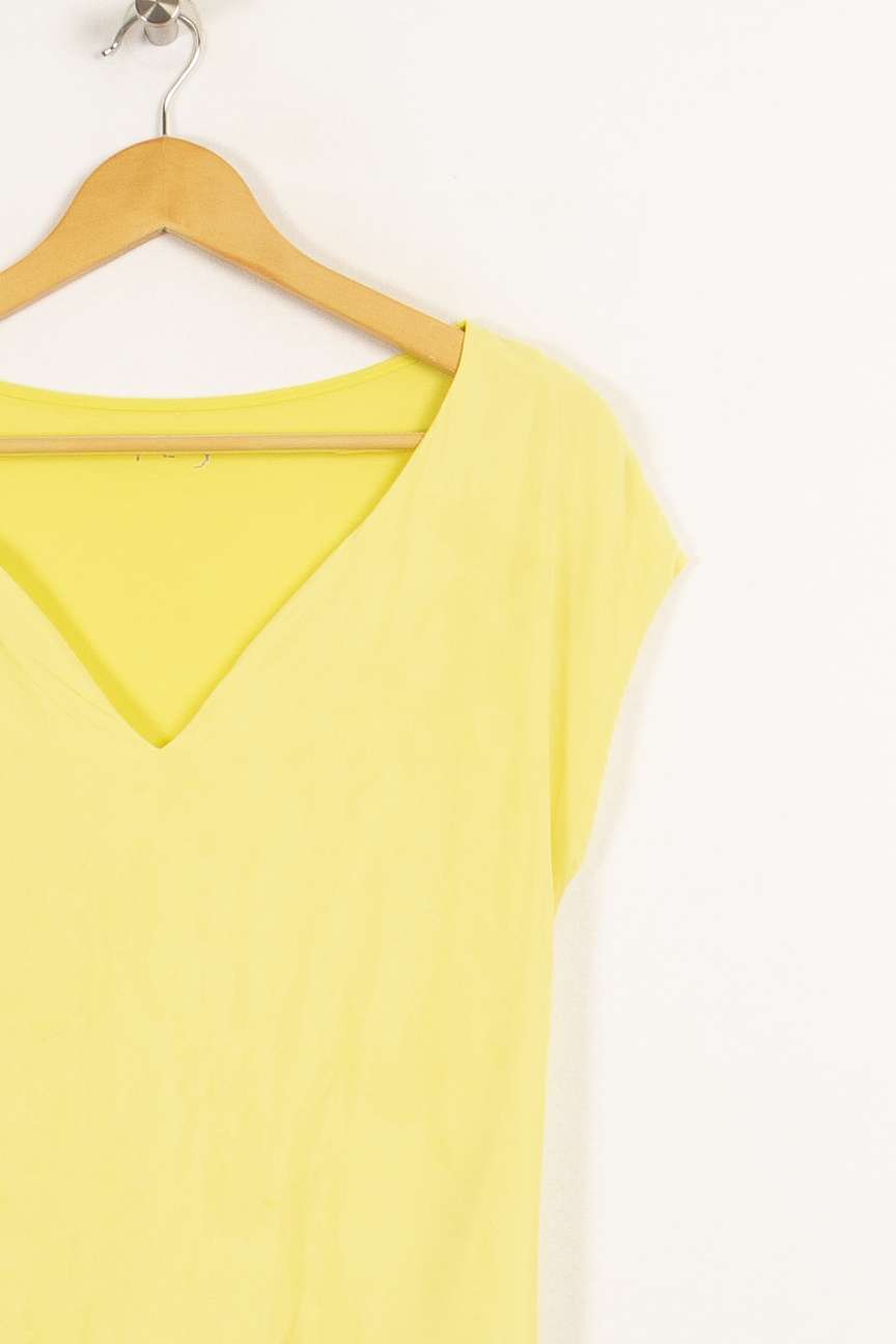 T-shirt jaune fluo - Taille S/36