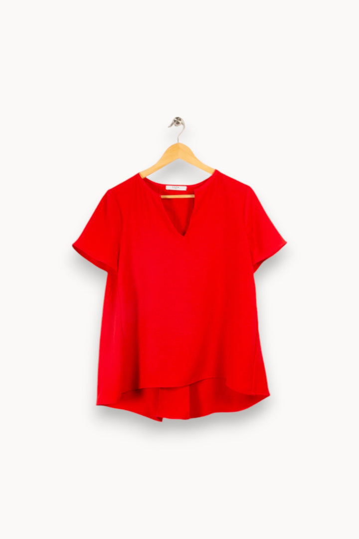 Top rouge - Taille S/36