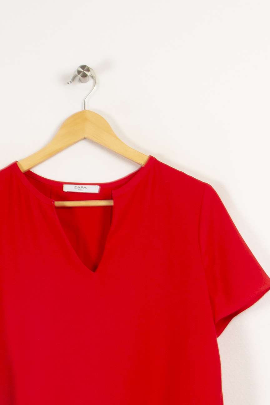 Top rouge - Taille S/36