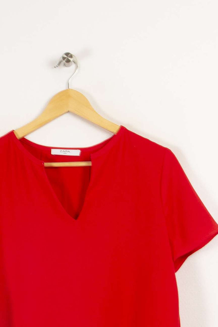 Top rouge - Taille S/36