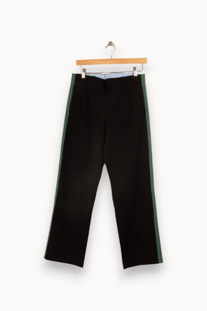 Pantalon noir avec bandes vertes - Taille S/36