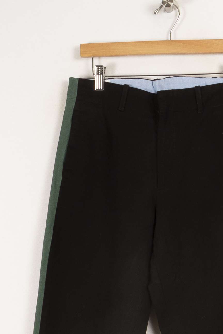 Pantalon noir avec bandes vertes - Taille S/36