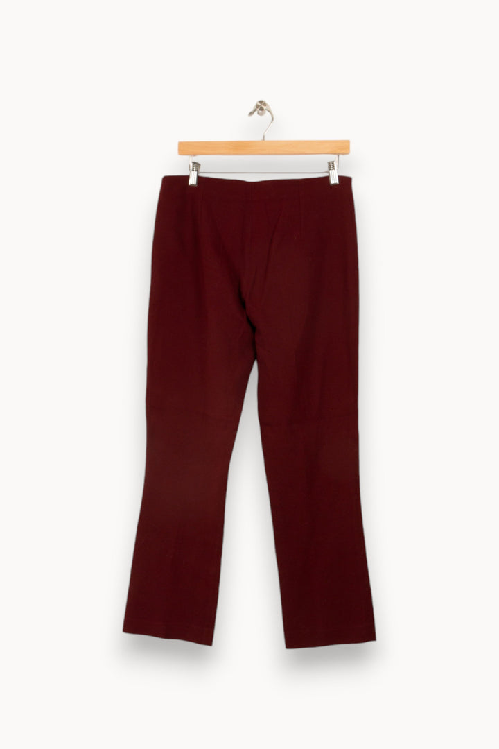 Pantalon bordeaux - Taille XL/42