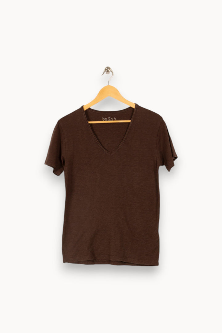 T-shirt marron - Taille M/38