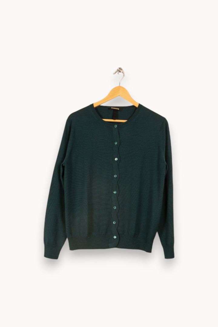 Cardigan vert foncé - Taille XL/42