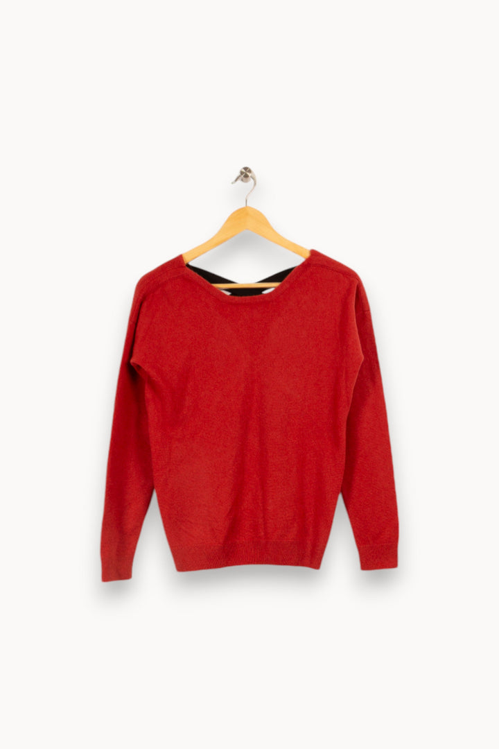 Pull orange/rouge - Taille M/38