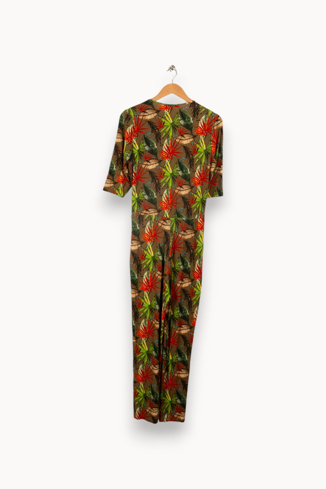Combinaison pantalon imprimé tropical - L/40