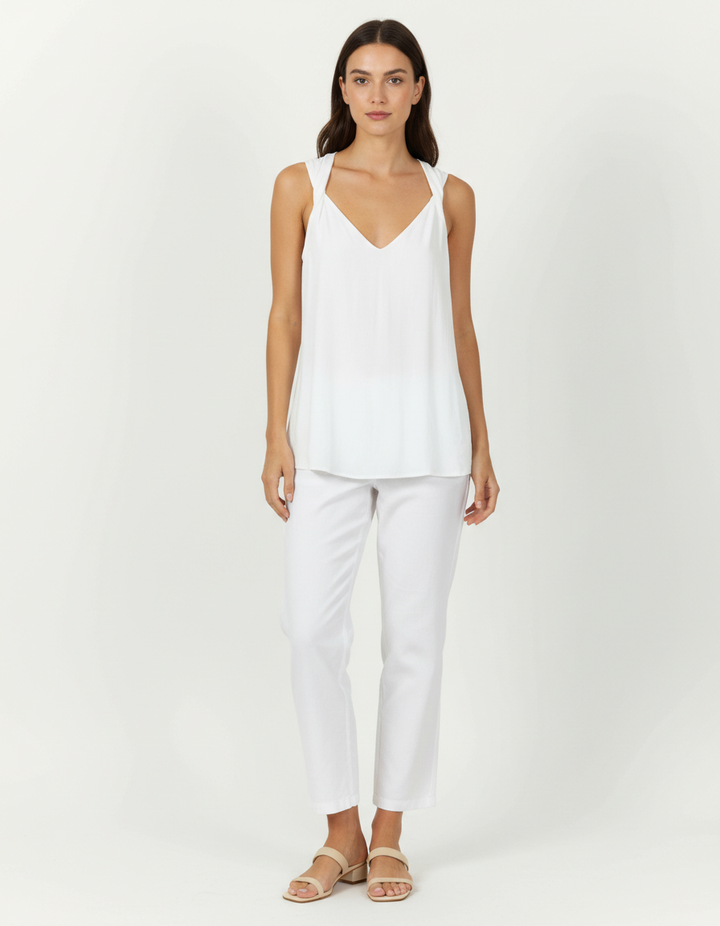 Débardeur Blanc - Taille L/40 de la marque Comptoir des Cotonniers | PARAD15049 - Vendu par Paradigme - Image 1