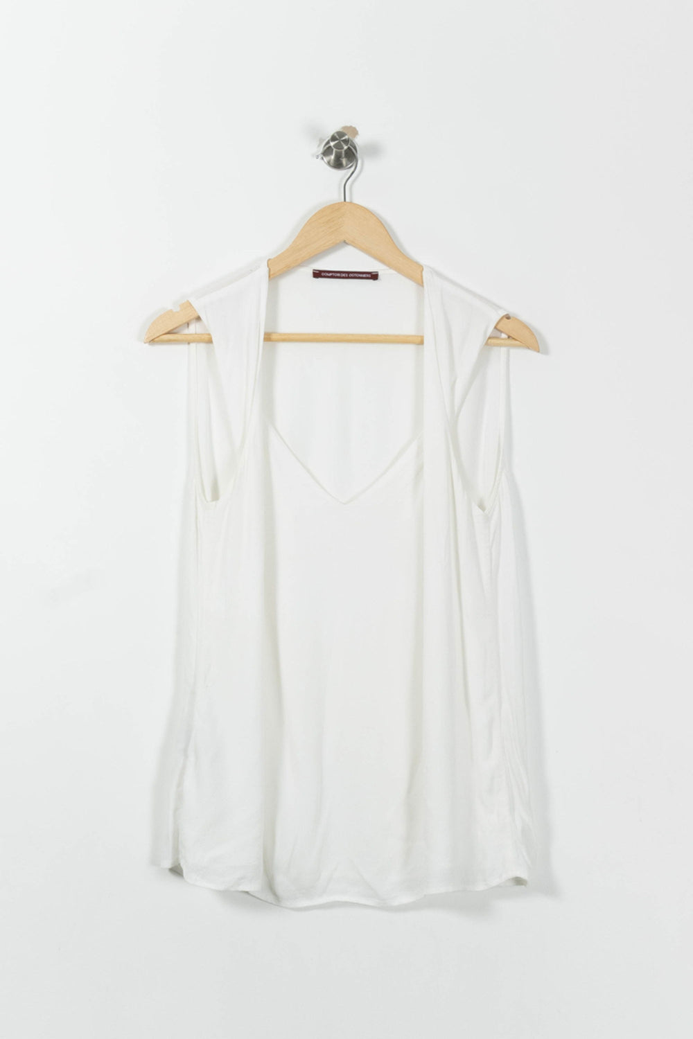 Débardeur Blanc - Taille L/40 de la marque Comptoir des Cotonniers | PARAD15049 - Vendu par Paradigme - Image 2