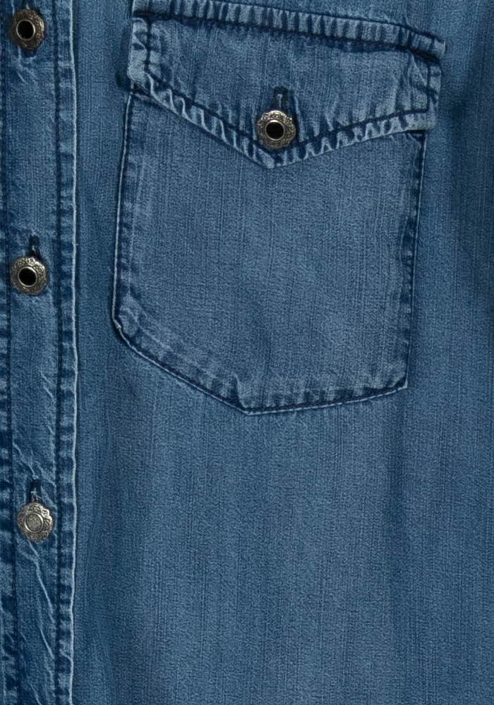 Chemise Bleu - Taille S/36 de la marque The Kooples | PARAD15126 - Vendu par Paradigme - Image 3