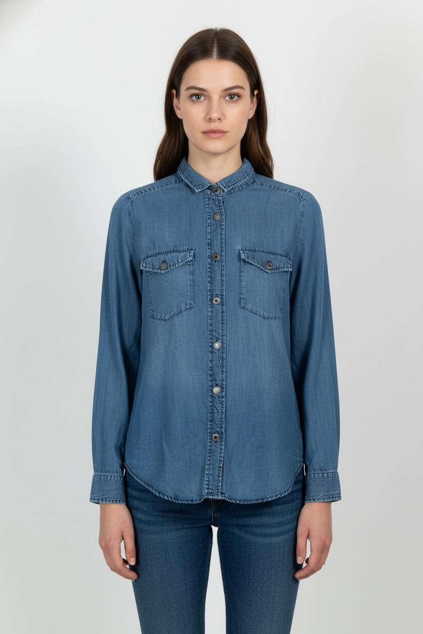 Chemise Bleu - Taille S/36 de la marque The Kooples | PARAD15126 - Vendu par Paradigme - Image 1