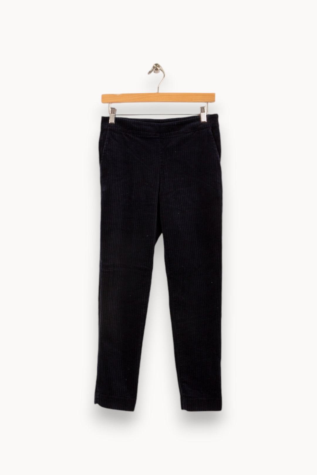 Pantalon droit en velours côtelé -  S/36