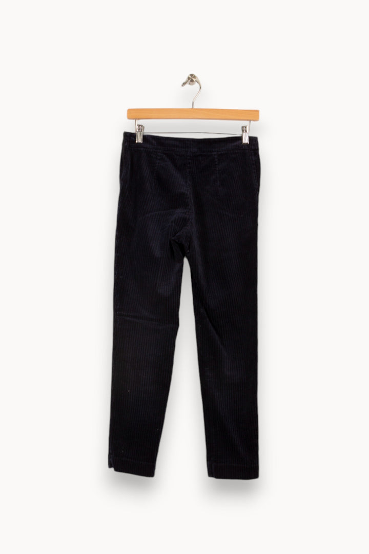 Pantalon droit en velours côtelé -  S/36