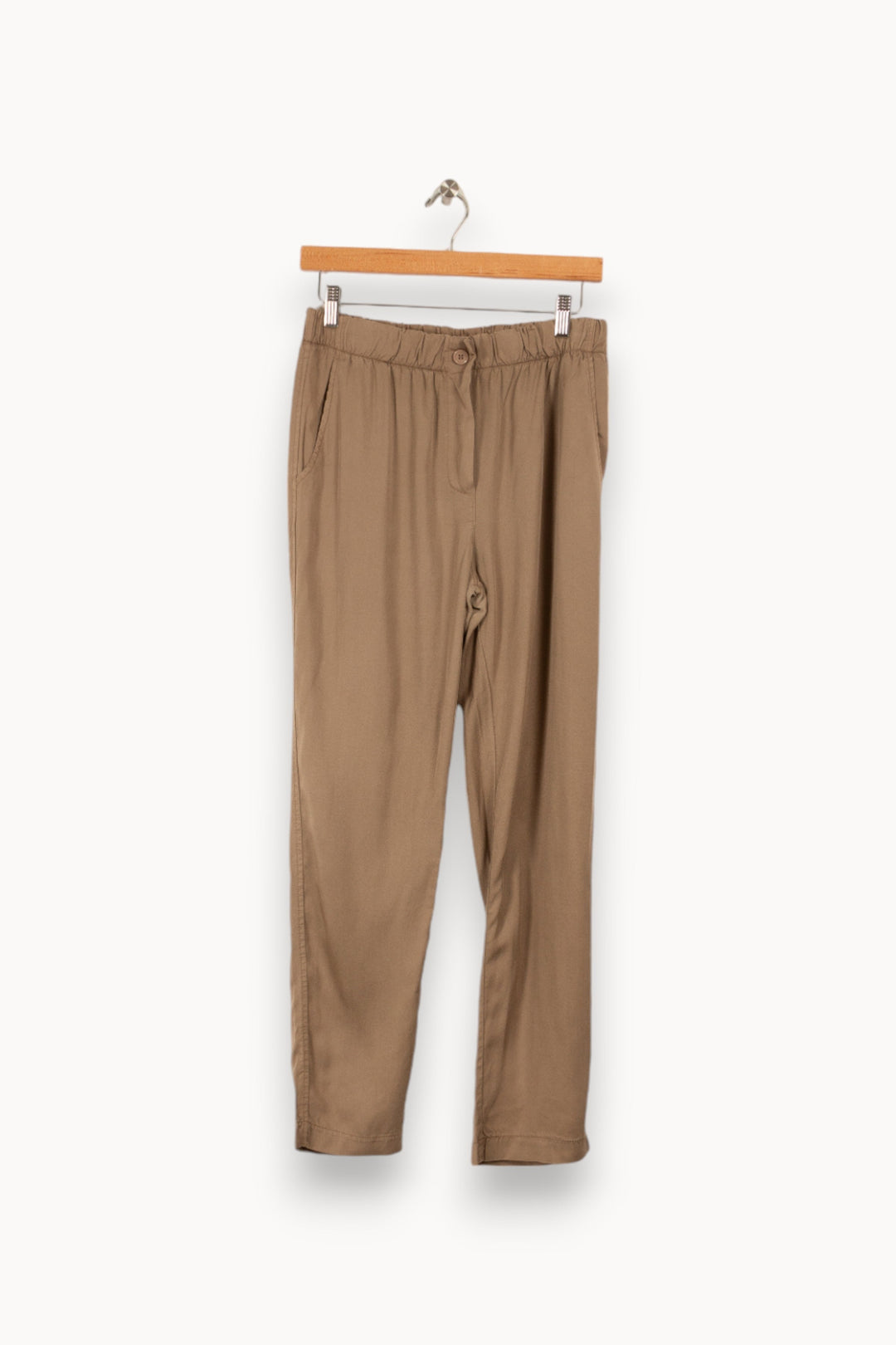 Pantalon fluide en lyocell -  M/38