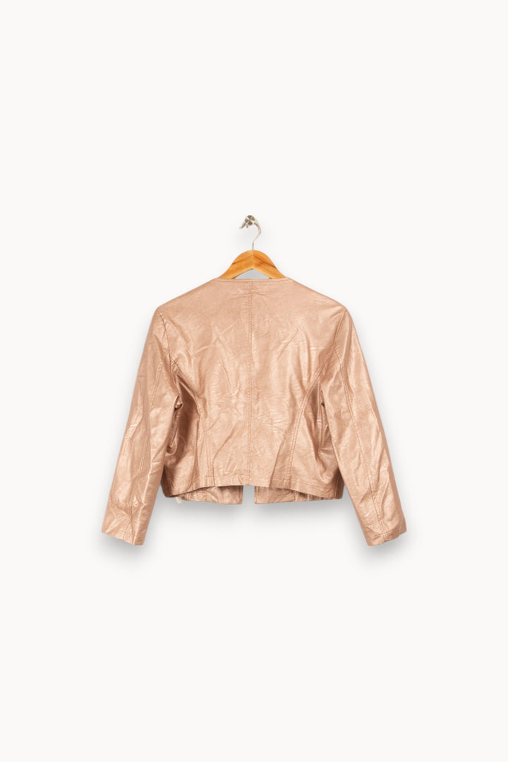 Veste courte façon cuir - L/40