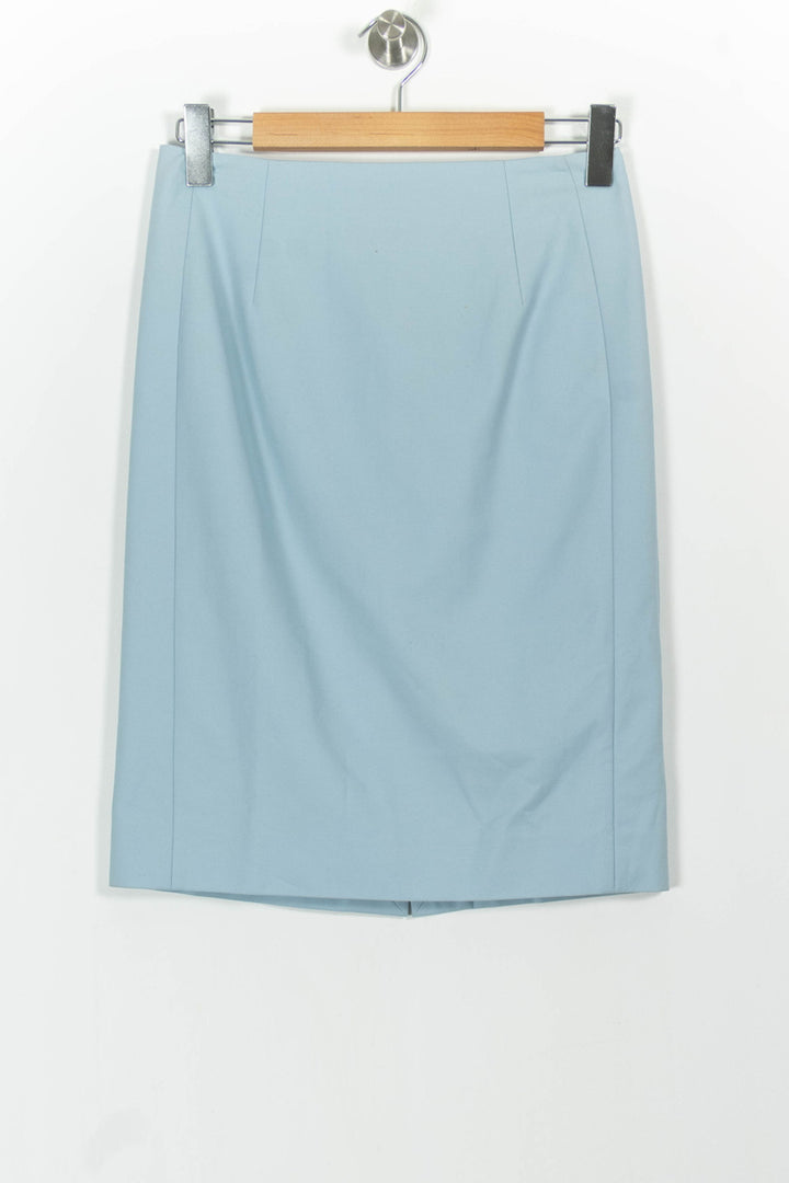 Jupe Droite Bleue - Taille M/38 de la marque Paule Ka | PARAD15197 - Vendu par Paradigme - Image 2