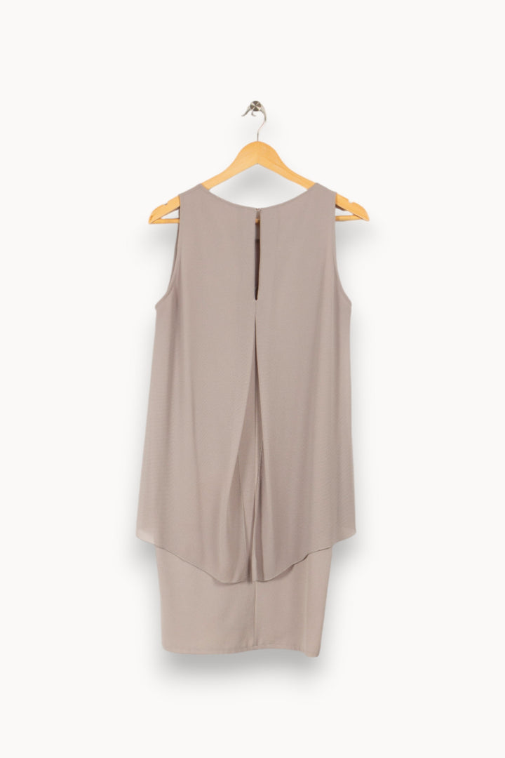 Robe beige - Taille L/40