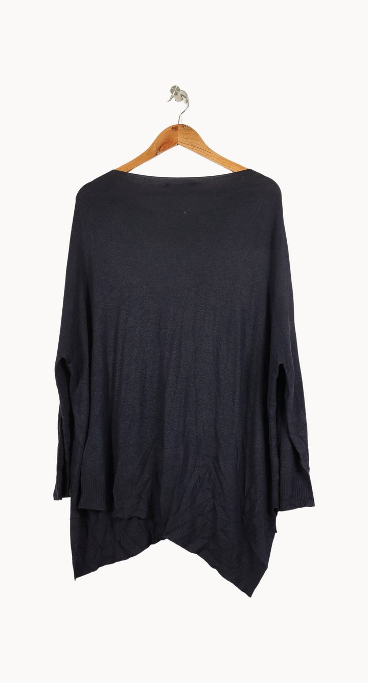 Pull Bleu - Taille L/40 de la marque La Fée Maraboutée | PARAD15249 - Vendu par Paradigme - Image 4