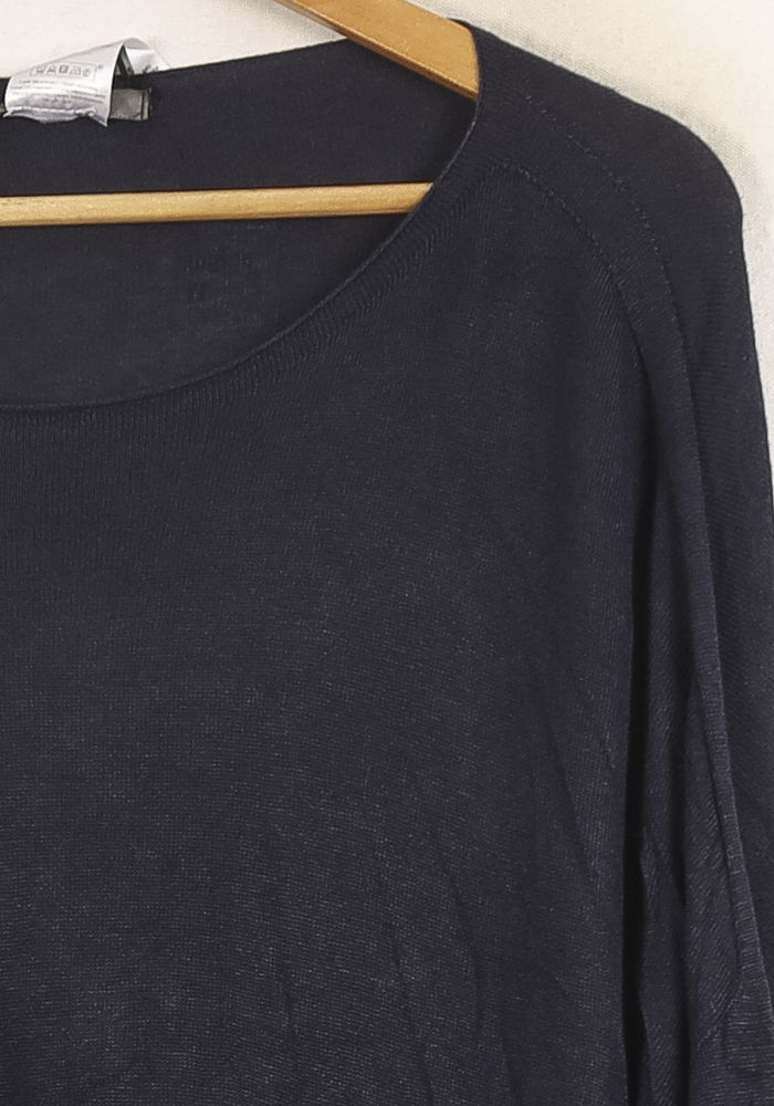 Pull Bleu - Taille L/40 de la marque La Fée Maraboutée | PARAD15249 - Vendu par Paradigme - Image 3